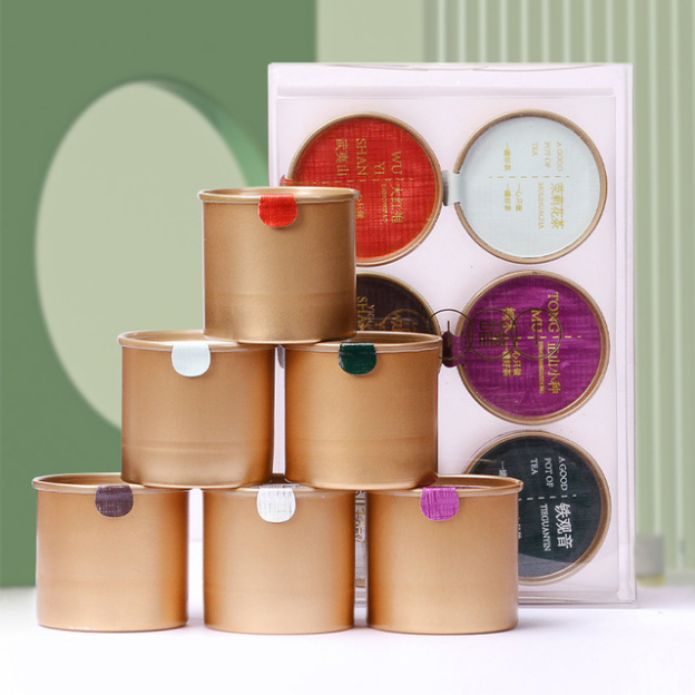 一罐茶 碎银子铁观音6罐装 耐泡有回甘PVC简装小泡罐茶叶地摊茶