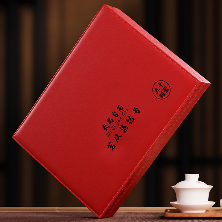 一罐茶武夷岩茶岩茶小铝罐皮盒装茶叶礼盒30种口味春茶茶叶