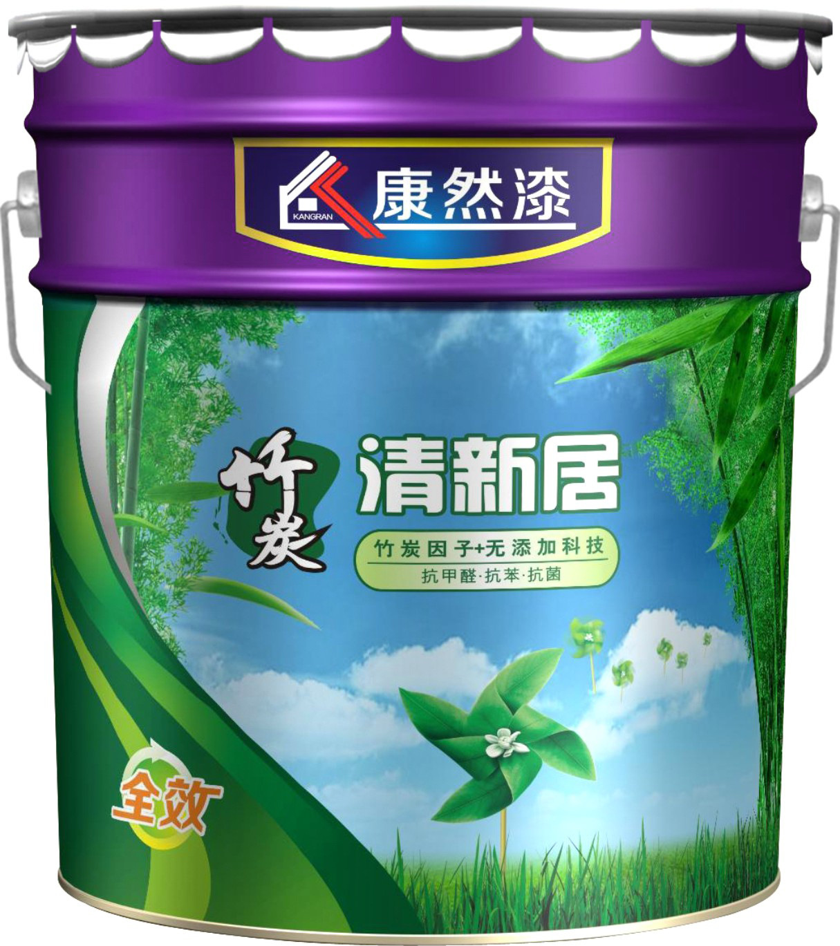 康然漆KR-N6000 竹炭环保内墙乳胶漆 厂家直供 健康品牌代理加盟