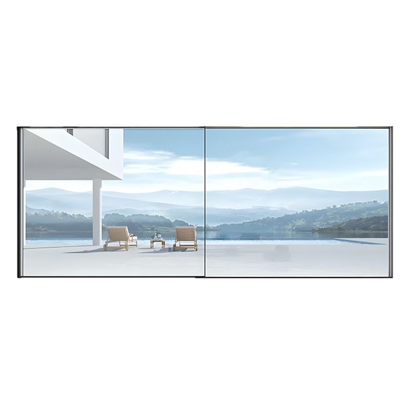 全景推拉门金意享150极窄系列断桥推拉门自动极窄全景门