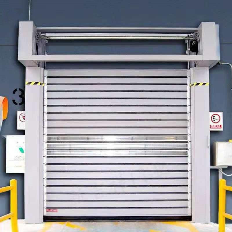 工业电动涡轮门食品厂快速硬质涡轮门车间快速卷帘门定制安装一体