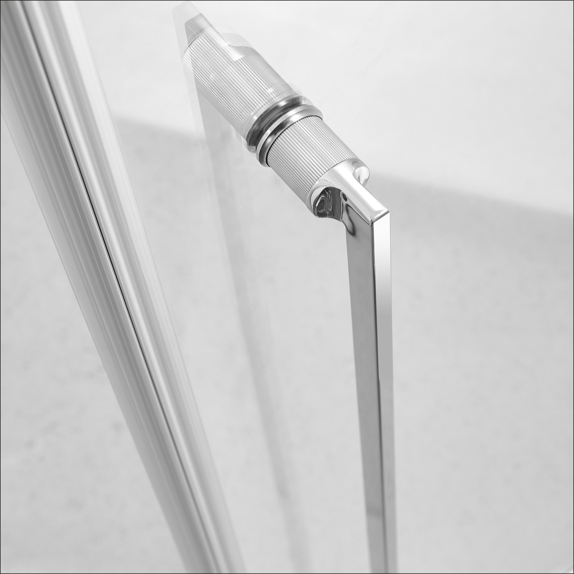 金康兴下沉式无边框钻石型淋浴房浴室隔断玻璃门内外开沐浴房厂家