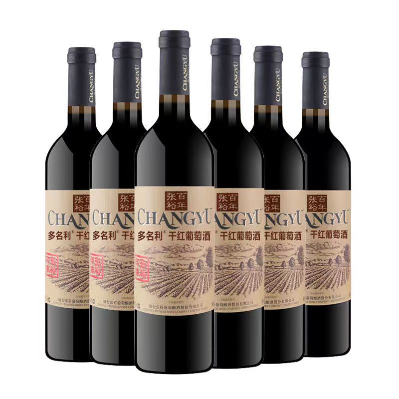 张 玉批发红酒赤霞珠干红葡萄750ml*6瓶装整箱一件代发酒水
