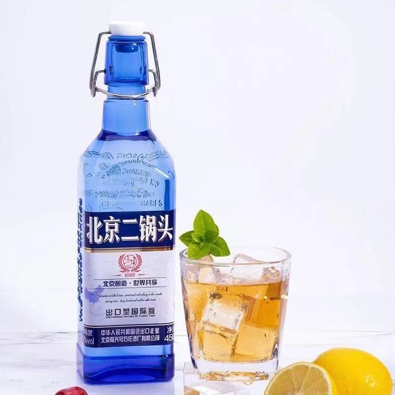 批发方庄北京二锅头出口型白酒42度清香型纯粮酒12瓶整箱一件代发