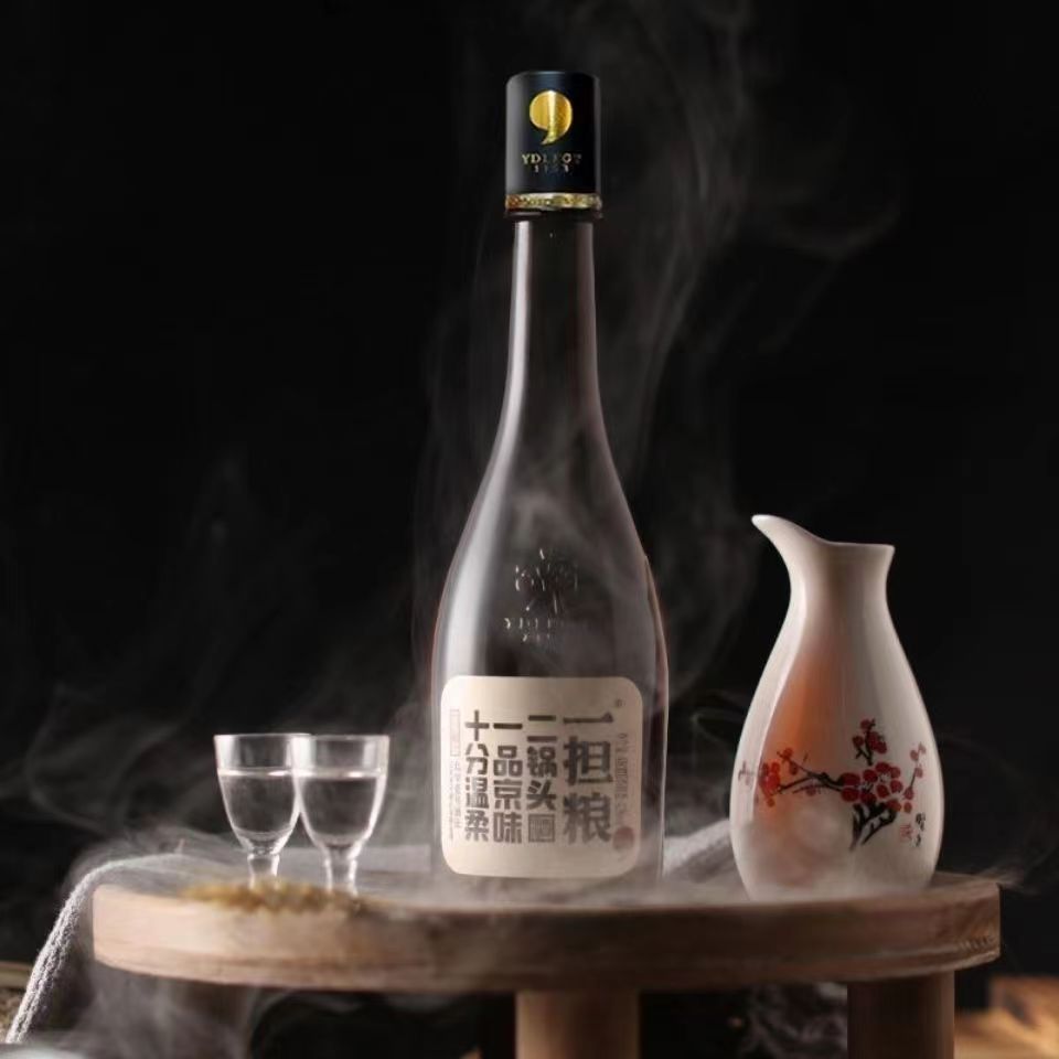 批发一担粮二锅头北京二锅头清香型42度12瓶整箱原箱发货