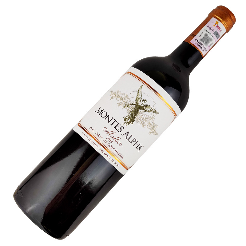 智利红酒蒙特斯欧法系列马尔贝克红葡萄酒14.5%vol750ml干红