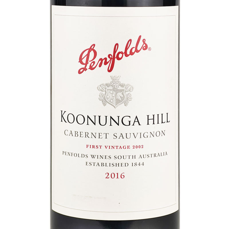 澳大利亚红酒寇兰山赤霞珠干红葡萄酒铁盖2016年份14.5%vol750ml