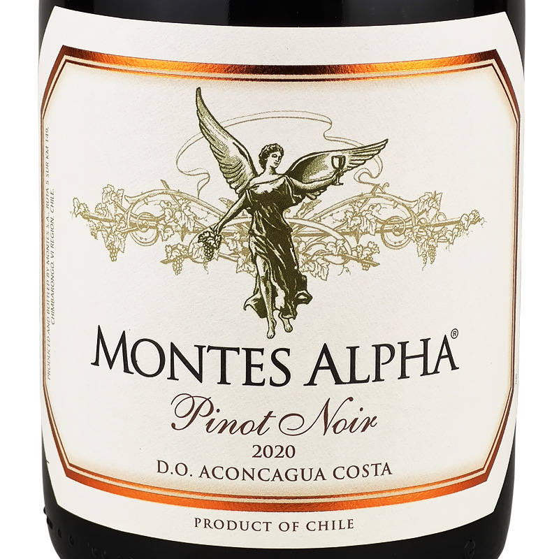 智利红酒蒙特斯欧法系列黑皮诺红葡萄酒14.5%vol750ml干红葡萄酒