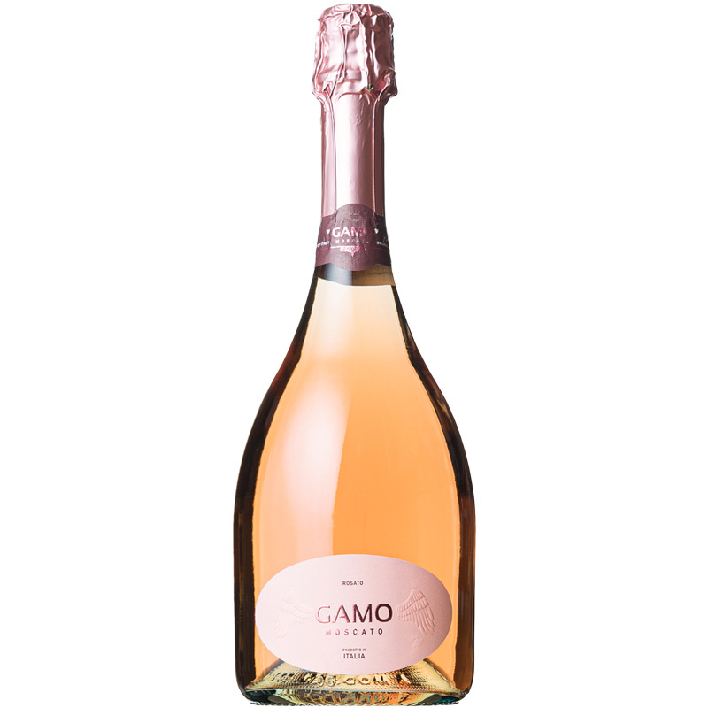 【代发】【限价裸瓶69礼盒79】意大利卡摩莫斯卡托桃红甜白起泡酒