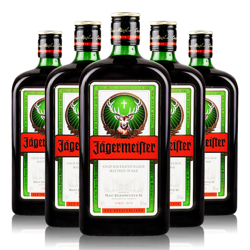 德国野格酒野格力娇酒圣鹿野格利口酒配制酒原瓶700ml/瓶