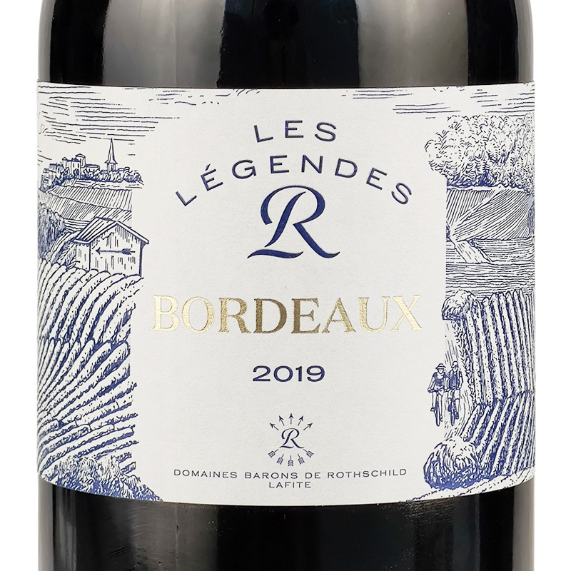 法国红酒拉菲传奇波尔多干红葡萄酒梅洛赤霞珠13.5%vol750ml/瓶