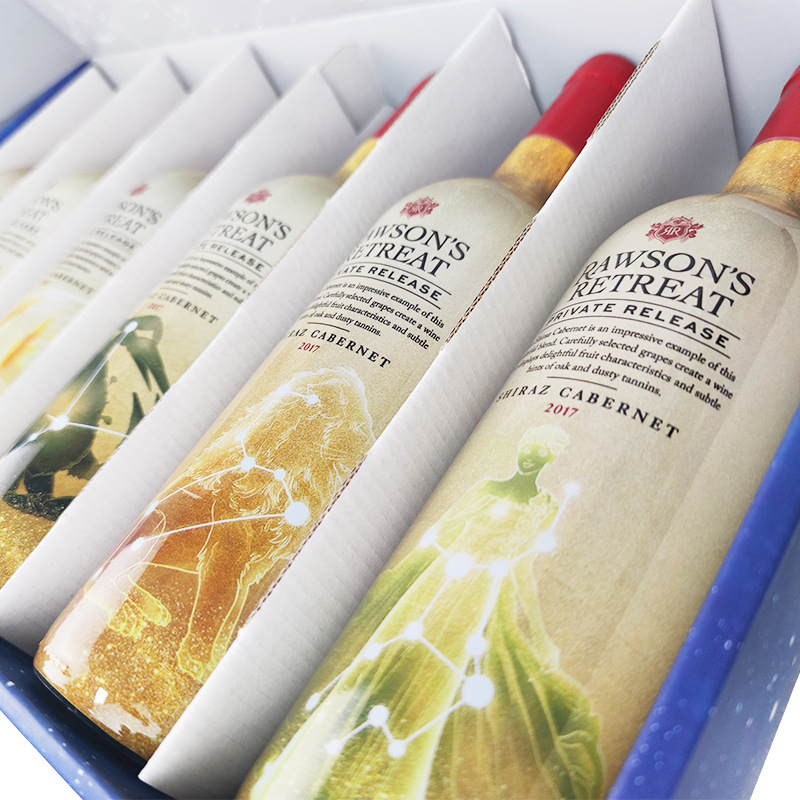 澳大利亚澳洲红酒洛神山庄设拉子赤霞珠红葡萄酒十二星座13.5%vol