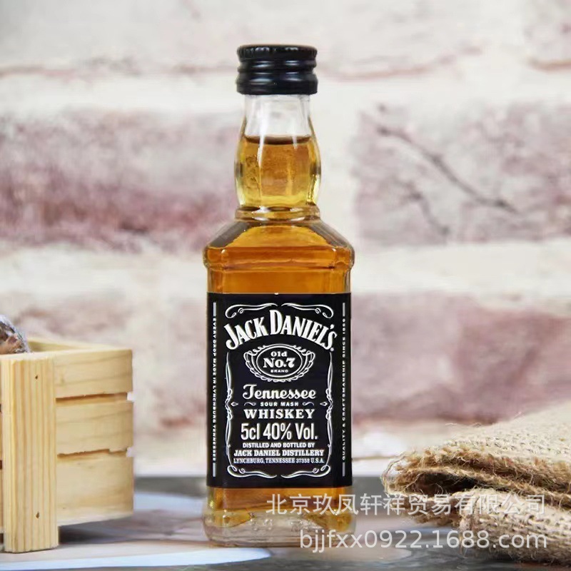 洋酒 杰克丹尼田纳西州威士忌JACK DANIEL's 50ml