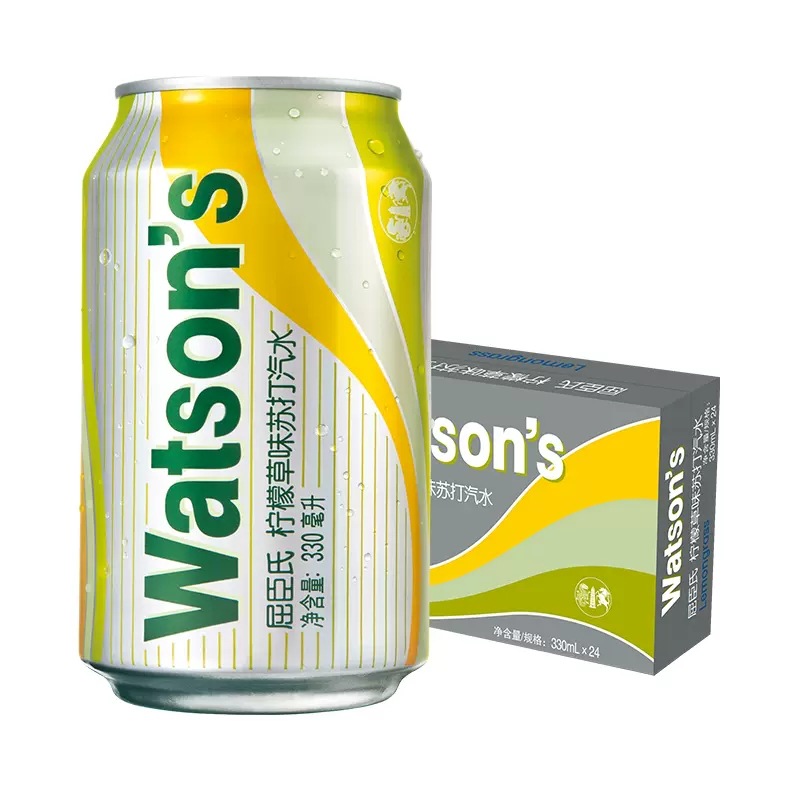 北京开超市批发新发地屈臣氏苏打汽水原味香草饮料