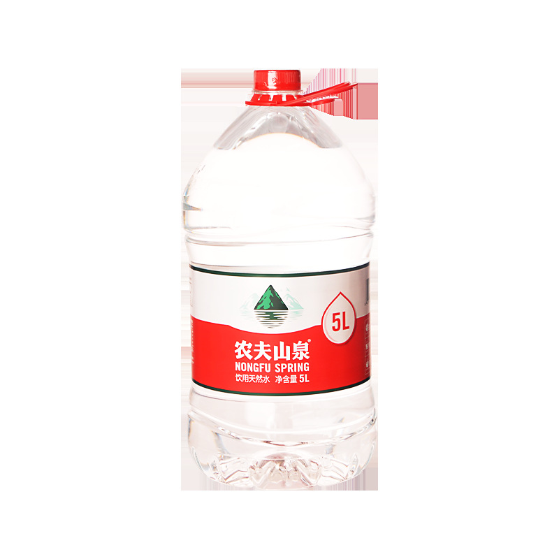 北京新发地开超市批发农夫山泉饮用天然水5L*4桶装整箱