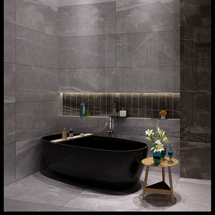 通体大理石瓷砖600*1200地板砖现代简约客厅厨房卫浴防滑耐磨地砖