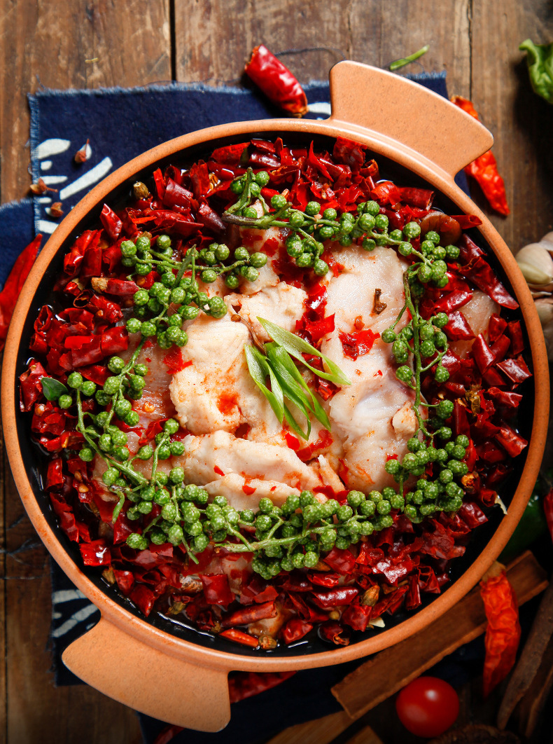 宫廷居10kg藤椒火锅底料商用椒麻火锅底料桶装青花椒水煮鱼调味料