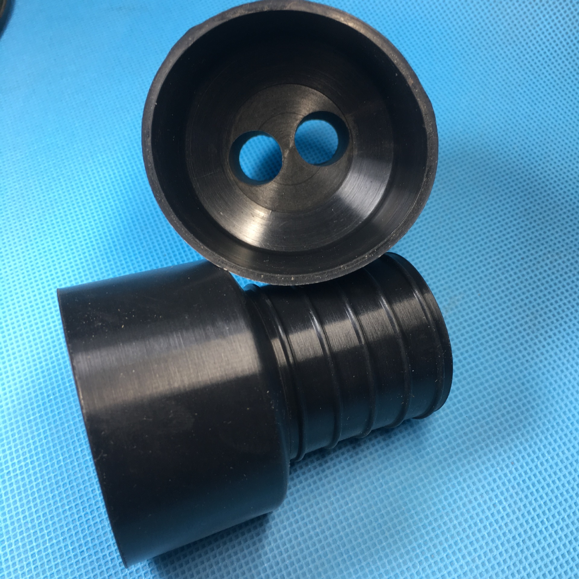 厂家供应 硅胶套 橡胶螺纹套 异形橡胶保护套定制 - 海宁市丁桥晶熠