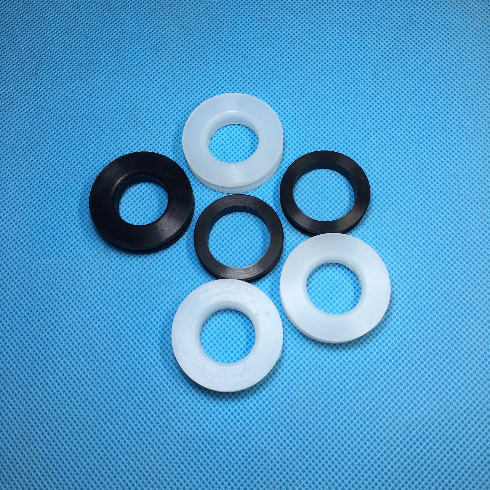 厂家 硅胶密封圈 工字型胶圈 工字型双面护线圈 - 塑业.