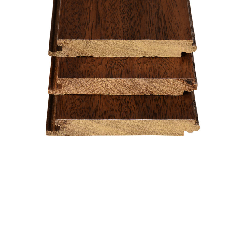 品圣圆盘豆纯实木地板18mm家用地热地暖锁扣环保大厂家直销木地板