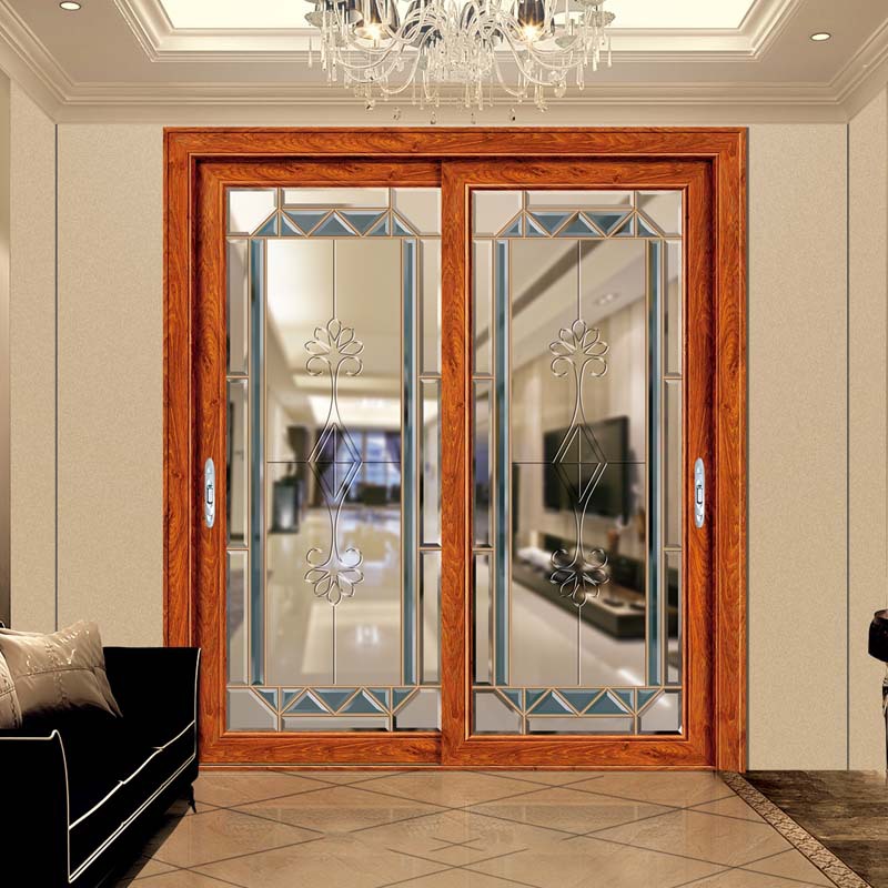 铝合金推拉门定制客厅阳台门窗窄边玻璃门现代简约铝合金中空门