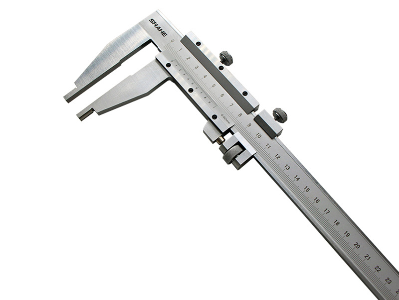 shahe/三和不锈钢重型游标卡尺0-500-600-1000-3000mm大量程单爪